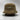 Light Brown bucket hat straddie front